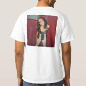 私は"だれNeNeまたはPa$$ionのティーであるか無限Mindz " Tシャツ (裏面)