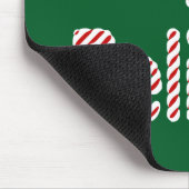 私は~にメリークリスマスサンタを信じます マウスパッド (コーナー)