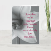 私は…のために一緒にいるのが好きです カード (正面)