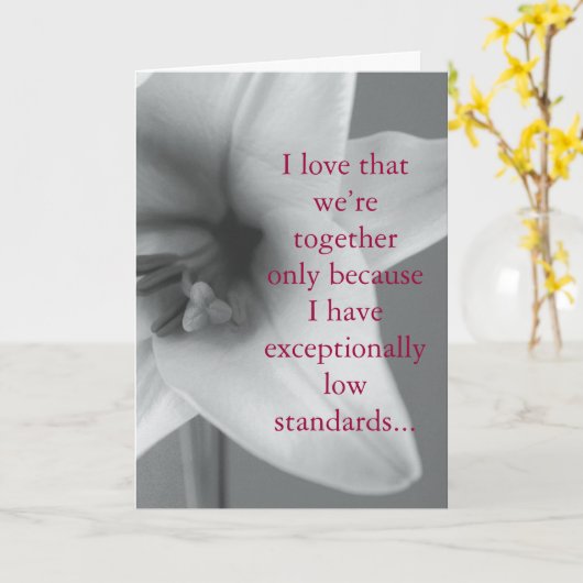 私は…のために一緒にいるのが好きです カード (黄色い花)