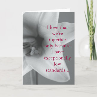 私は…のために一緒にいるのが好きです カード