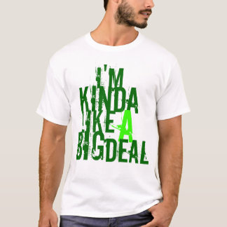 私は、のよう、ちょっと、大きいa取り引きです tシャツ