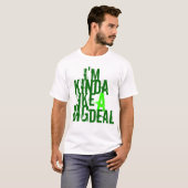 私は、のよう、ちょっと、大きいa取り引きです tシャツ (正面フル)