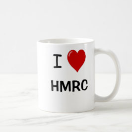 私は-をイギリス税の恋人のための… HMRC - IのハートHMRC愛します! コーヒーマグカップ