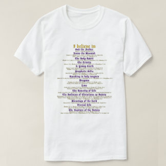 私は...を信じている バージョン2 Tシャツ