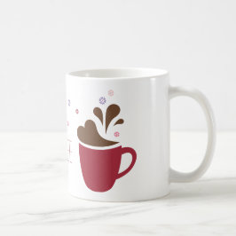 私は___を赤いコーヒーよりもっと愛します コーヒーマグカップ