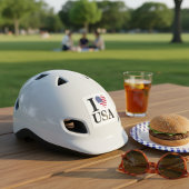 「私は❤️アメリカ」 スクエアシール