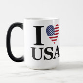「私は❤️アメリカ」 モーフィングマグカップ (左)