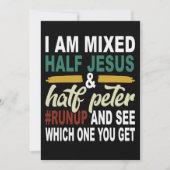 私は、イエスとピーターの半分を混ぜ合わせています セーブザデート (正面)