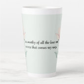 私は… カフェラテマグ (正面)