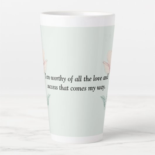 私は… カフェラテマグ (正面)