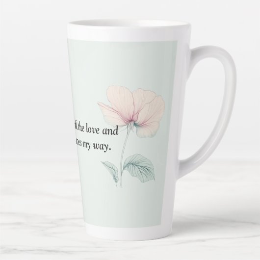 私は… カフェラテマグ (右)