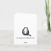 "私は"カード愛します カード (裏面)