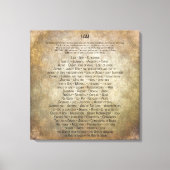 私は キャンバスプリント (正面)