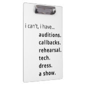 私は…クリップボードを持っている クリップボード (右)