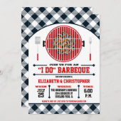 "私は"グリルの招待状をバーベキューで料理します 招待状 (正面/裏面)