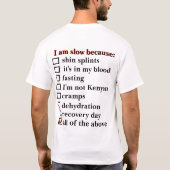 私は…シャツ Tシャツ (裏面)