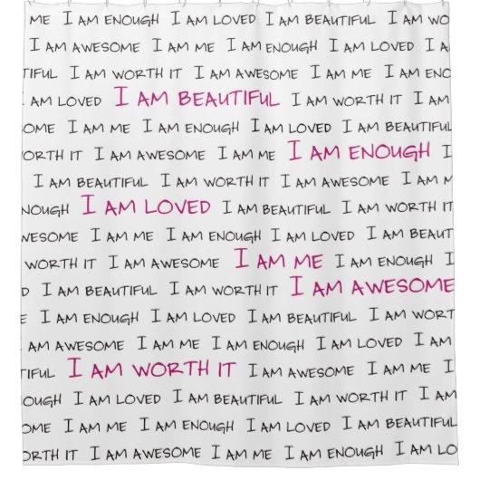 私は シャワーカーテン (正面)