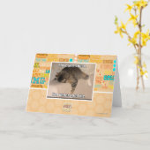 私は、ソファ、あなたを愛しています。 カード (黄色い花)