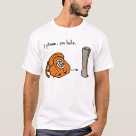 私は、チューブを電話。シャツ Tシャツ