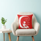 "私は"テーマの枕愛します クッション (椅子)