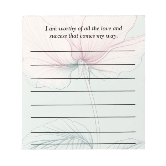 私は… ノートパッド (正面)