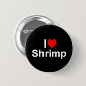 私は(ハートの)エビを愛します 缶バッジ (正面&裏面)