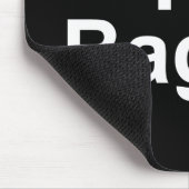 私は(ハートの)ベーゲルを愛します マウスパッド (コーナー)