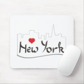 私は(ハート)ニューヨーク，ニューヨークが大好き マウスパッド (マウス)