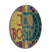 私は(ハート)ボストン – ヴィンテージボストン2 ダーツボード (正面左)