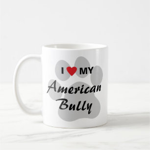 私は(ハート)私のアメリカのいじめっ子を愛します コーヒーマグカップ