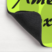 私は(ハート)私のアメリカFoxhoundを愛します マウスパッド (コーナー)