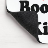 私は(ハート)私のブーイングのブーイングの子猫猫を愛します マウスパッド (コーナー)