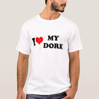 私は(ハート)私の田舎くさい人を愛します Tシャツ