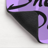 私は(ハート)私の避難所犬を愛します マウスパッド (コーナー)