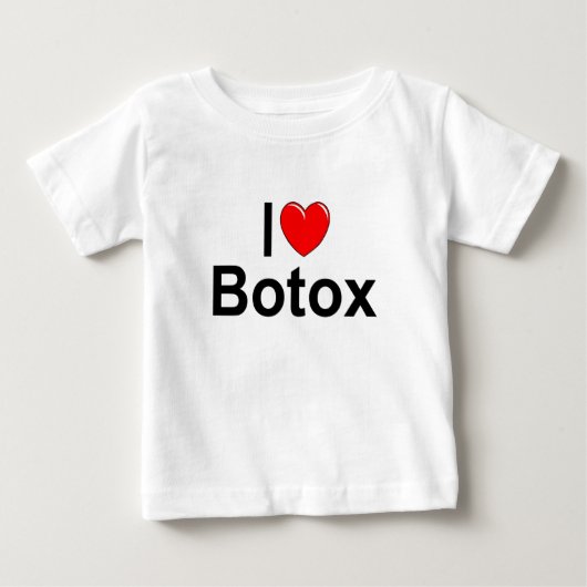 私は(ハート) Botoxを愛します ベビーTシャツ (正面)