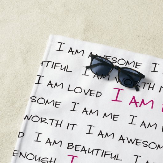 私は ビーチタオル (インサイチュ)