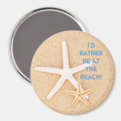 私は…ビーチ磁石 マグネット (正面/裏面)
