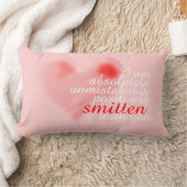 私は（ピンク） ランバークッション (ブランケット)