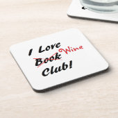 "私は… "プラスチックコースターを愛します コースター (左側)