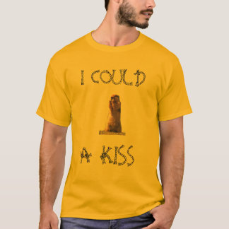 私は"ホリネズミ"キスできました Tシャツ