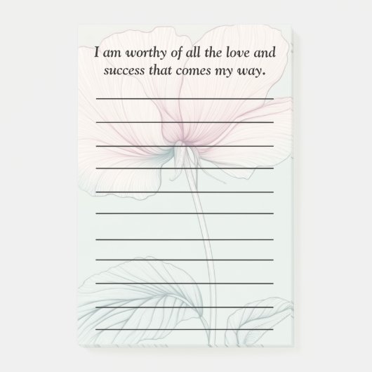 私は… ポストイット (正面)