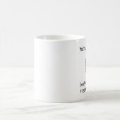 私は-マグをあきらめます コーヒーマグカップ (中央)