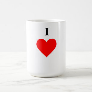 私は…マグを愛します コーヒーマグカップ