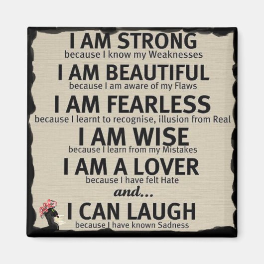 私は….. マグネット (正面)