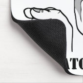 私は-ミーム見ています マウスパッド (コーナー)