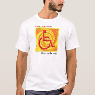 "私は"ワイシャツを座る必要があります Tシャツ