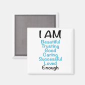 私は…前向き肯定 マグネット (正面/裏面)