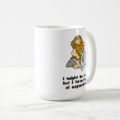 私は[年齢]かもしれないけど、私は経験の年を持っている！ コーヒーマグカップ (正面右)