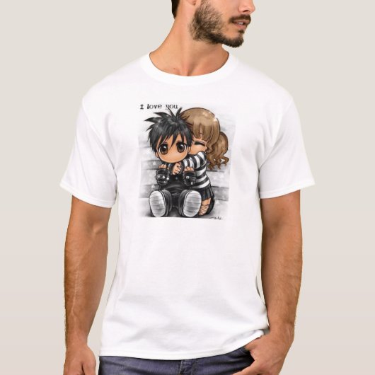 私は…愛します Tシャツ (正面)
